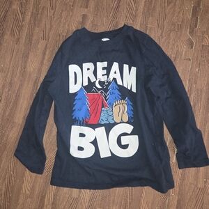 3/$15 - Old Navy 'Dream Big' Long Sleeve Tee
